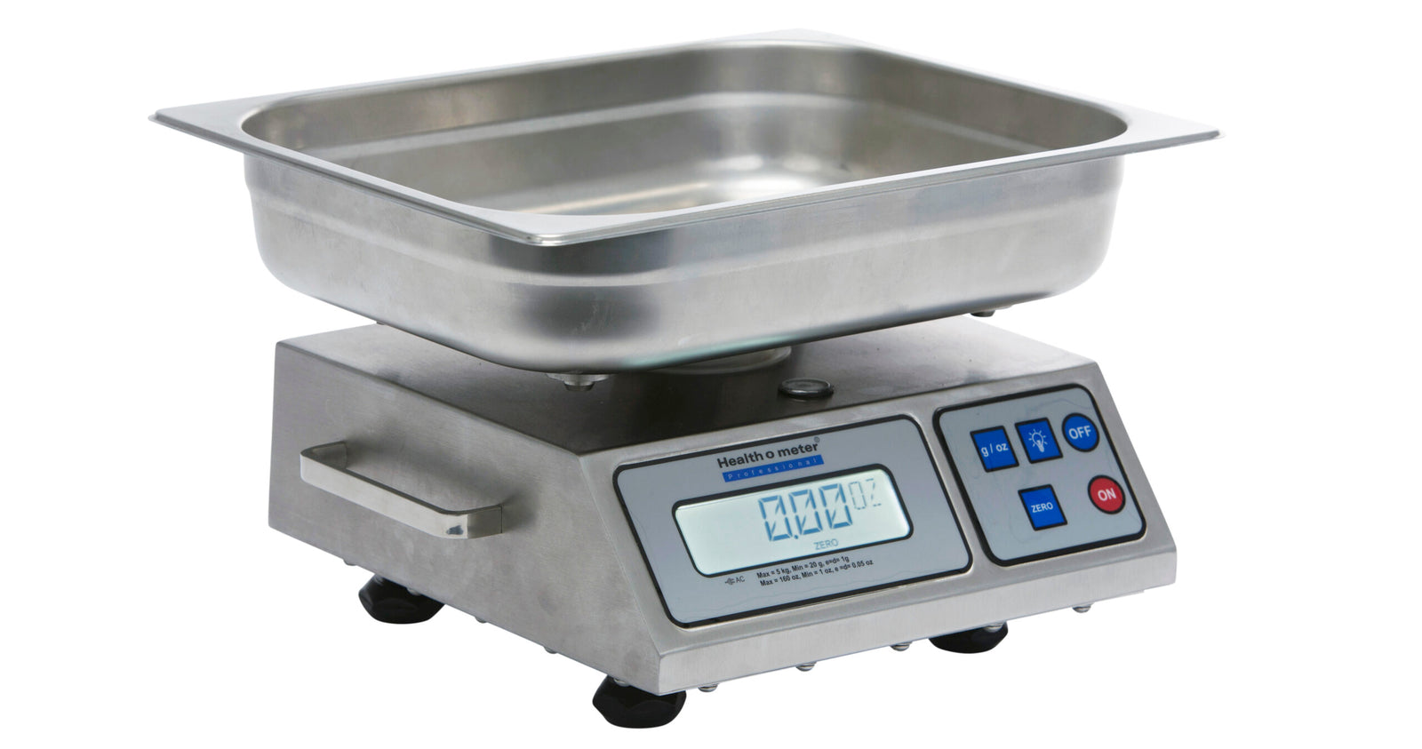 Health o meter 3400 Digital Wet Diaper/Lap Sponge/Organ Scale with Pan | QuinceMedical.com