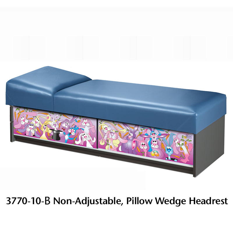 Clinton 3770-B Bonkers for Bunnies Kid Couch with Sliding Doors | QuinceMedical.com