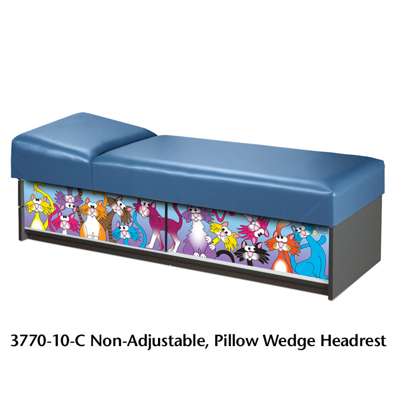 Clinton 3770-C Crazy Cats Kid Couch with Sliding Doors | QuinceMedical.com