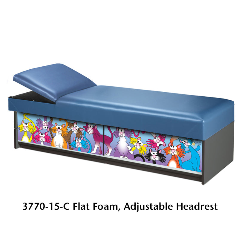 Clinton 3770-C Crazy Cats Kid Couch with Sliding Doors | QuinceMedical.com