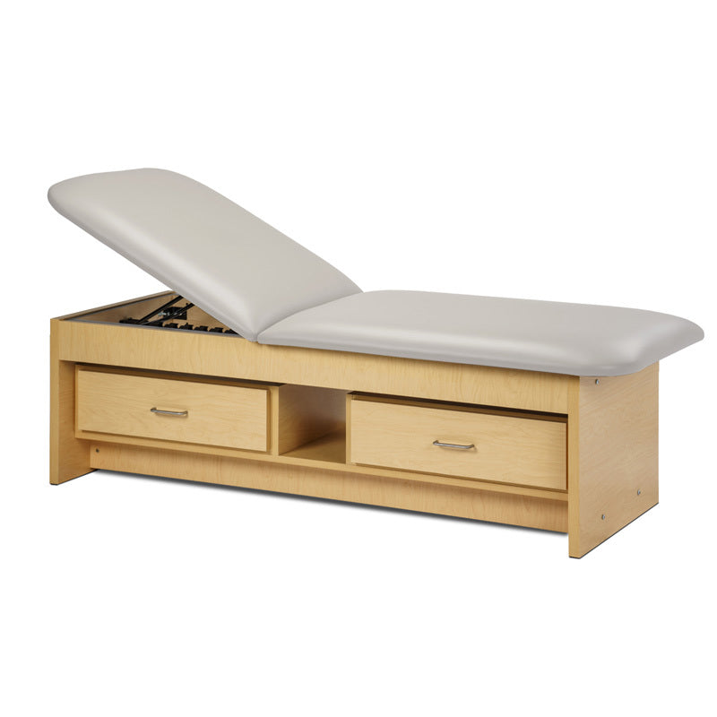 Clinton 3913 KD Panel Leg Series Couch with Drawers | QuinceMedical.com