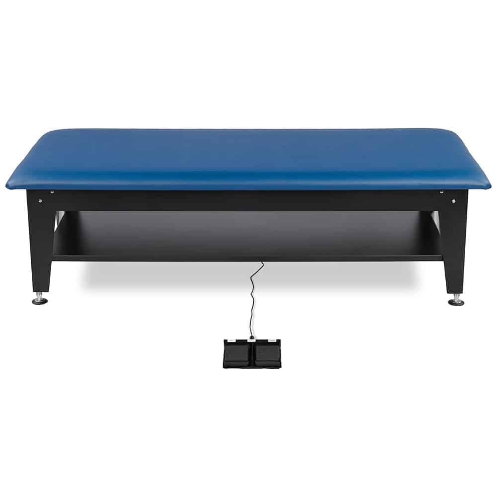 Hausmann ADA Bariatric Electric Hi-Lo Treatment Table with Storage Shelf (30" × 72") 4723