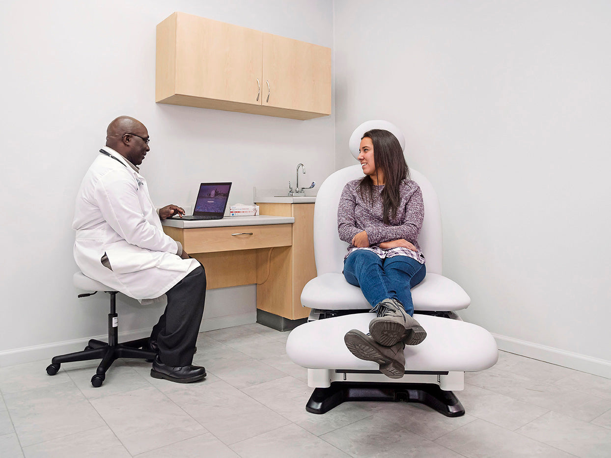 UMF Medical Power 4011 Leg-Centric Procedure Chairs UMF 4011-650-100B | QuinceMedical.com