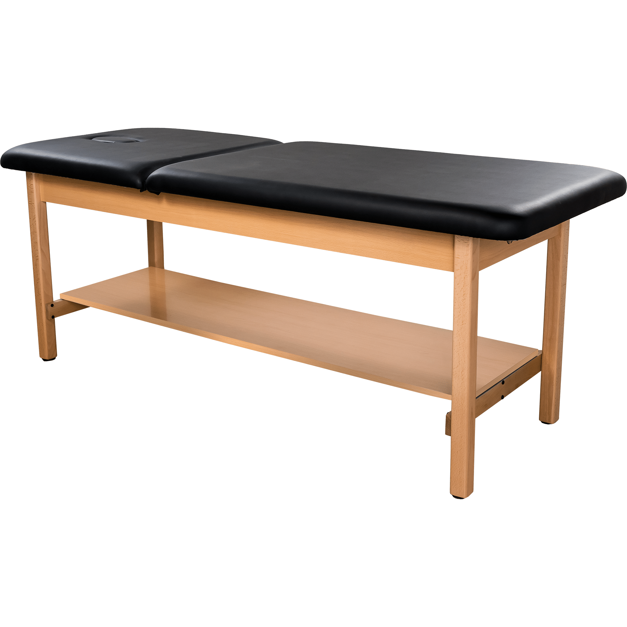 Timber Solid Wood Treatment Table with H-Brace (30″ Wide x 78″ Long)