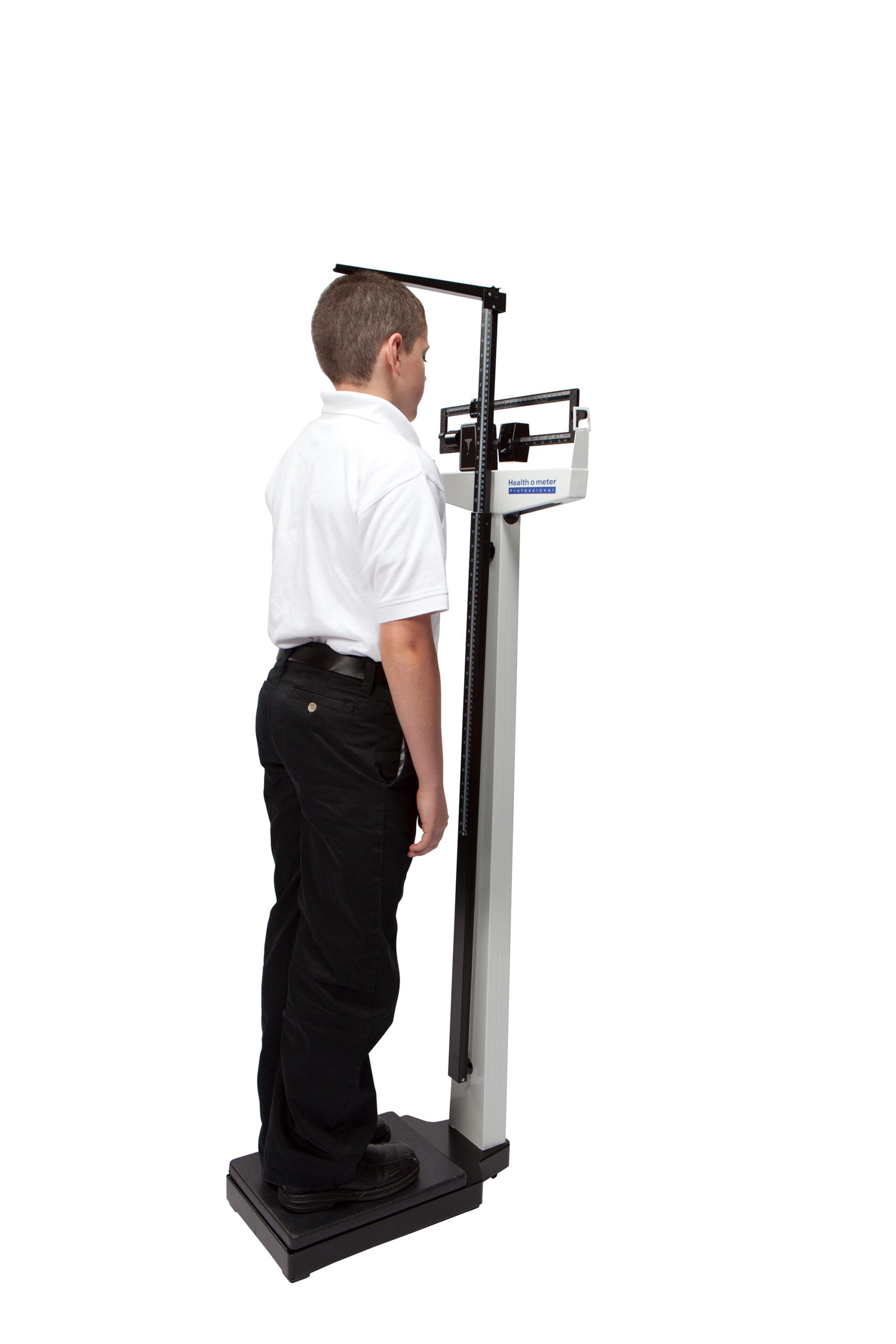 Health o meter 402 Mechanical Beam Scale with Height Rod | QuinceMedical.com
