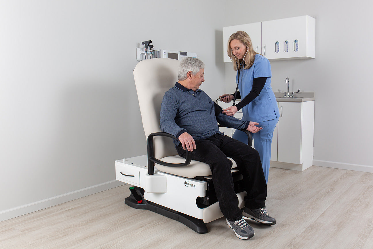 UMF Medical 4040 Power200+ Back Exam Table UMF 4040-650-200B | QuinceMedical.com