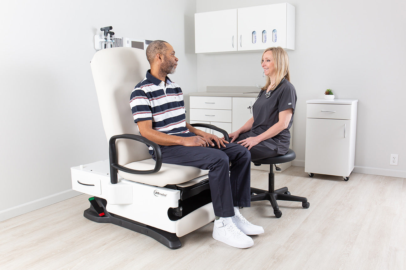 UMF Medical 4040 Power100+ Back Exam Table UMF 4040-650-100B | QuinceMedical.com