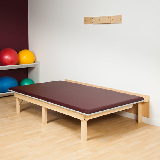 Clinton 253 Hi-Lo Mat Platform with Upholstered Top | QuinceMedical.com
