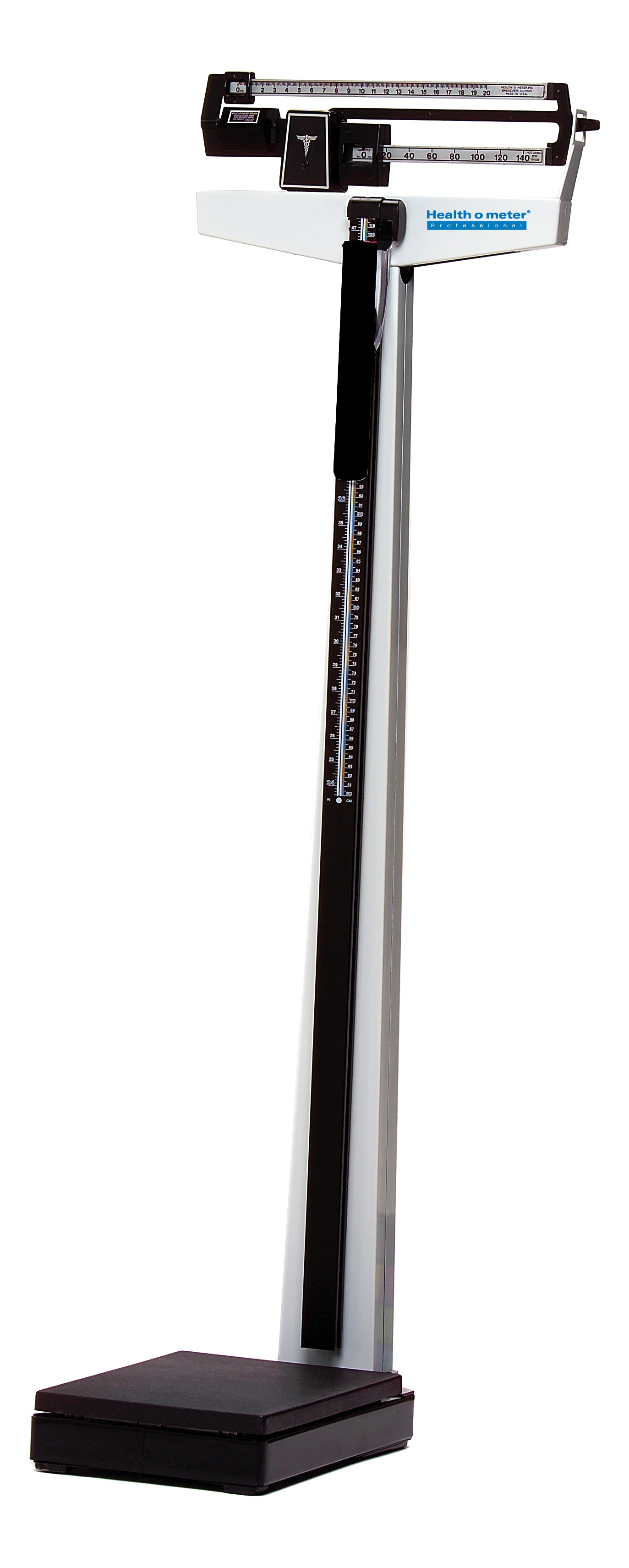 Health o meter 450KL Mechanical Beam Scale with Rotating Poise Bars | QuinceMedical.com