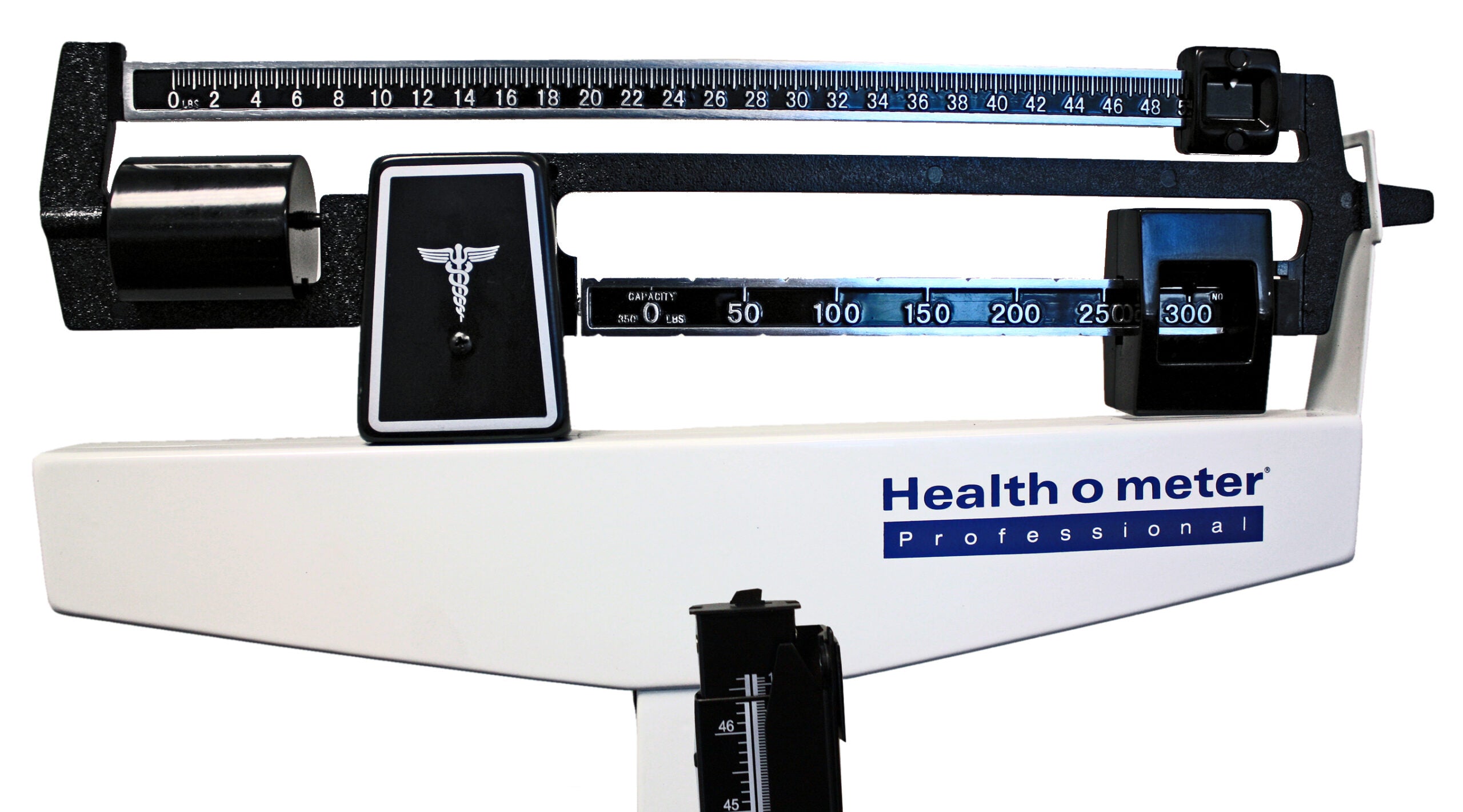 Health o meter 450KL Mechanical Beam Scale with Rotating Poise Bars | QuinceMedical.com