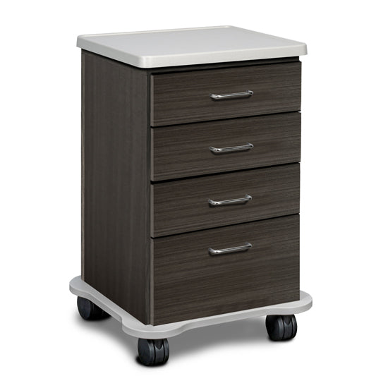 Clinton 58060R 60" Fashion Finish, Cart-Mate Cabinet/Cart Right | QuinceMedical.com