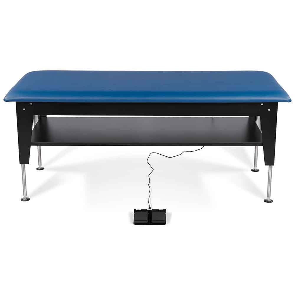 Hausmann ADA Bariatric Electric Hi-Lo Treatment Table with Storage Shelf (30" × 72") 4723