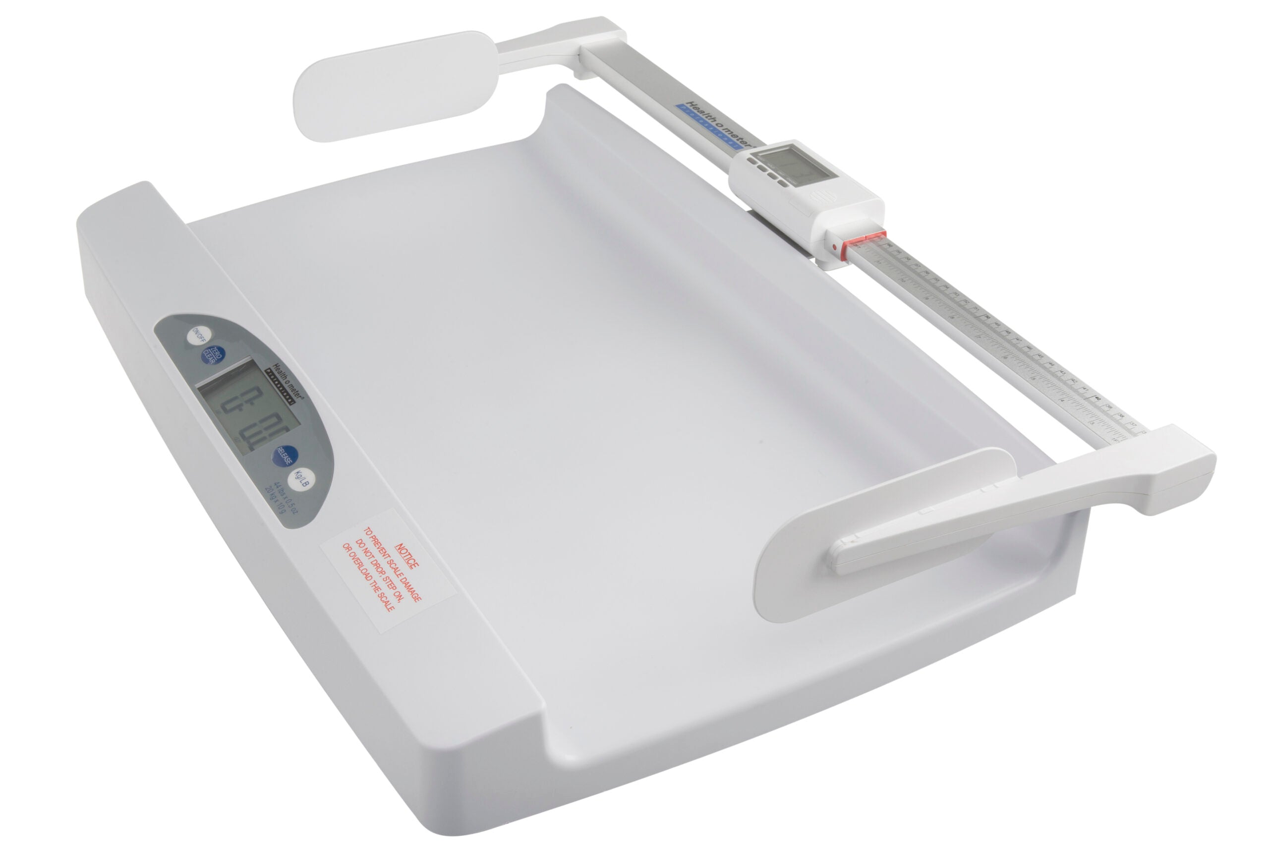 Health o meter 553 Digital Pediatric Tray Scale with Height Rod | QuinceMedical.com