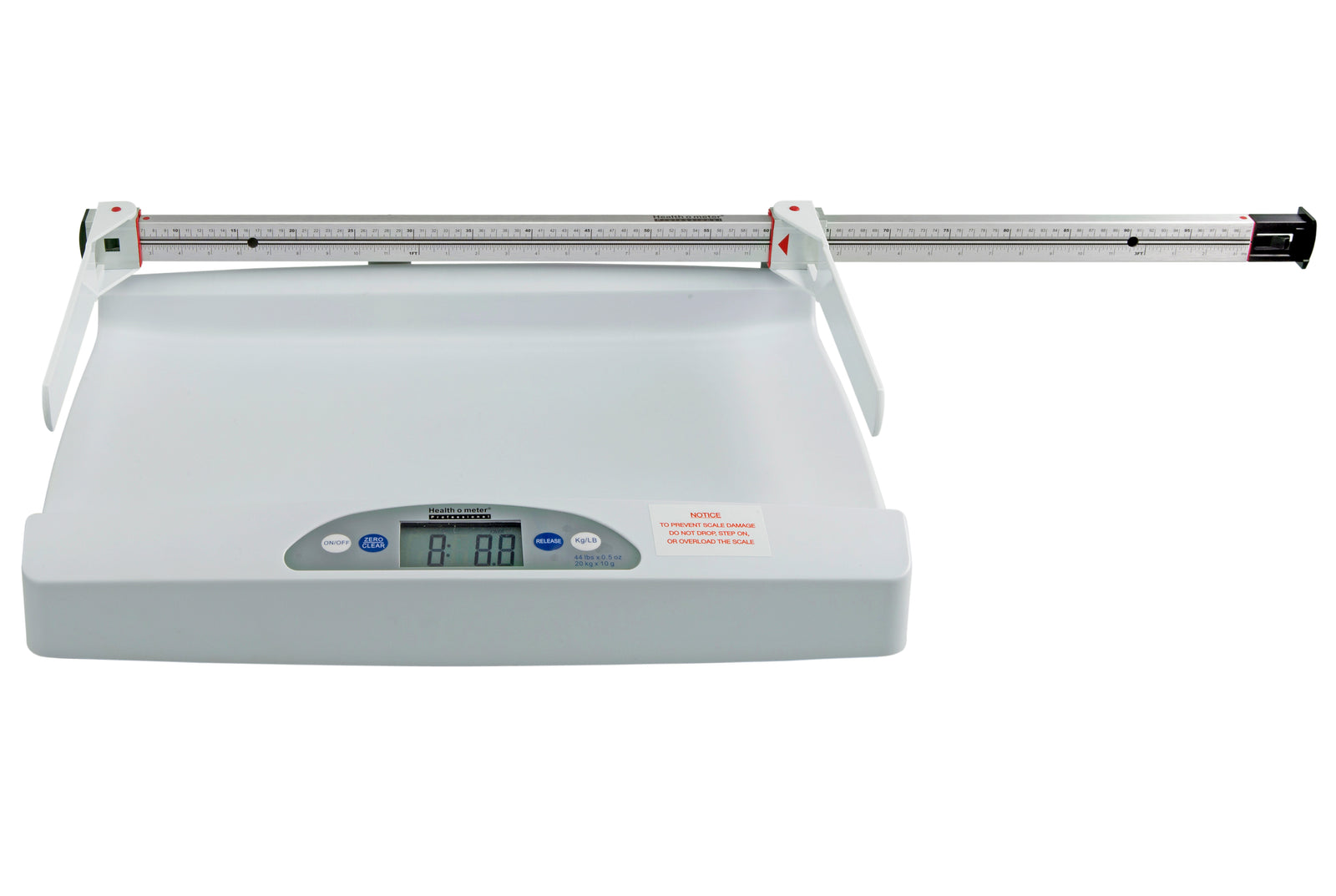 Health o meter 553 Digital Pediatric Tray Scale with Height Rod