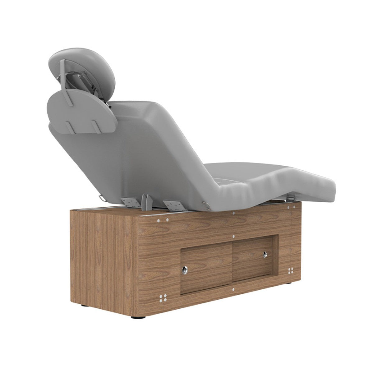 SilverFox 2285B Three-Motor Electric Spa and Treatment Table with Storage Cabinet