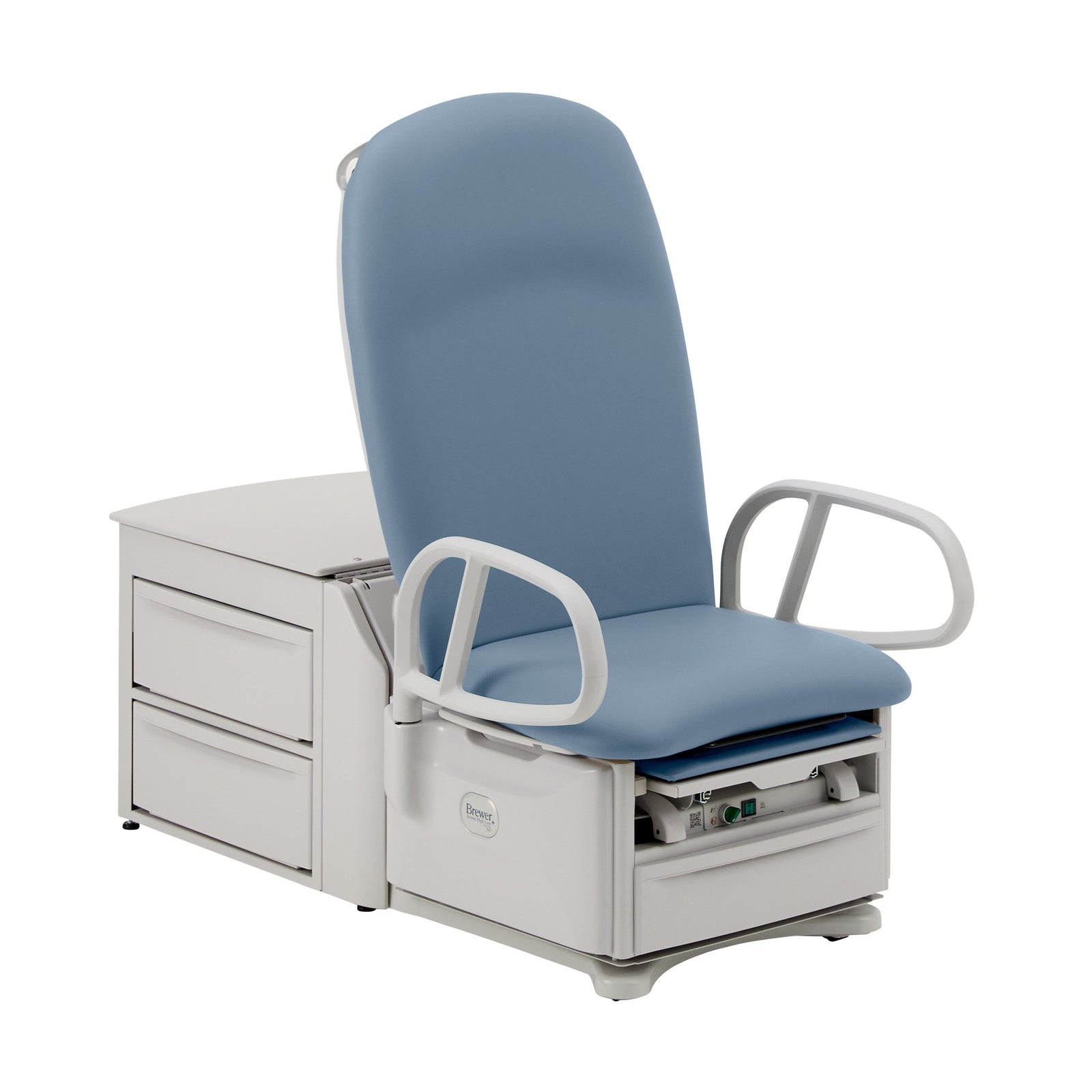 Brewer Access™ High-Low PLUS Power Exam Tables with Pneumatic/Manual Back (450 lb. Weight Capacity)