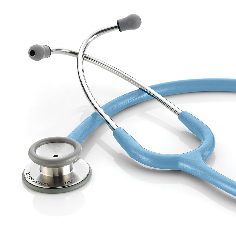 Stethoscope, Metallic Ceil Blue