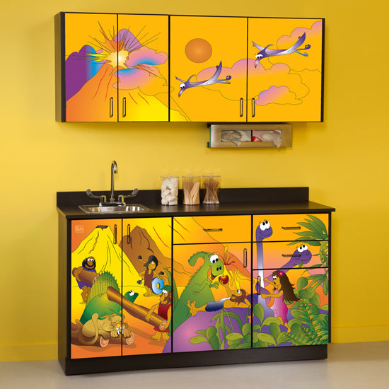 Clinton 6134-BW Dino Days Cabinets | QuinceMedical.com