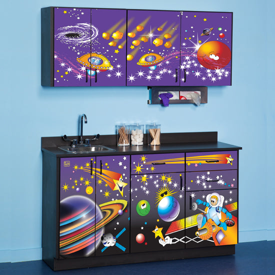 Clinton 6135-BW Space Place Cabinets | QuinceMedical.com