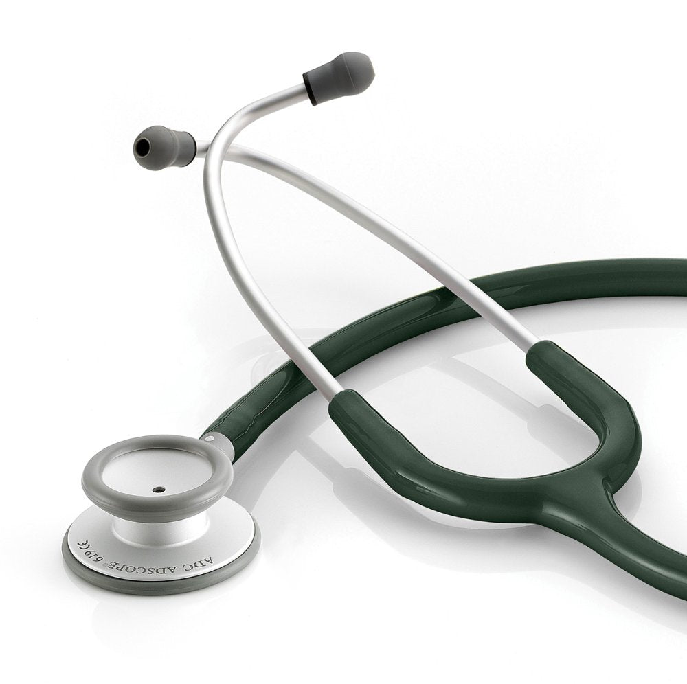 Stethoscope, Dark Green | ADC Adscope-Lite 619 Stethoscope
