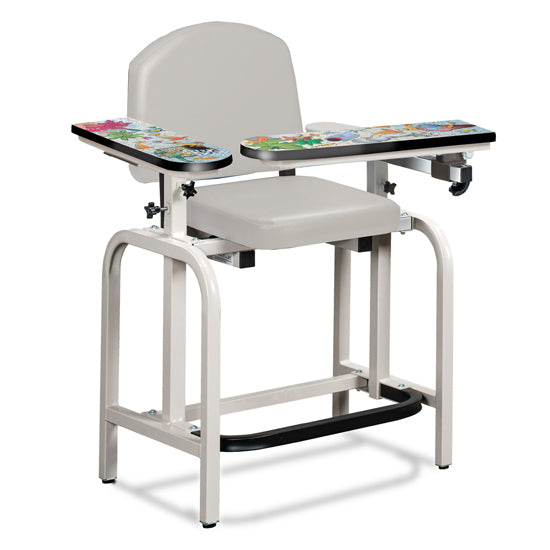 Clinton 66011-AQ Pediatric Series/Aquarium, Blood Drawing Chair | QuinceMedical.com