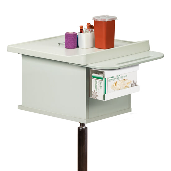 Clinton 67200 Two-Bin Phlebotomy Cart | QuinceMedical.com