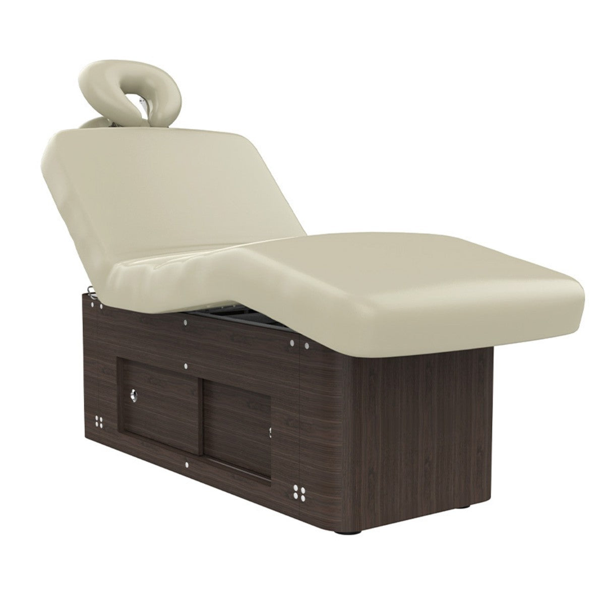 SilverFox 2285B Three-Motor Electric Spa and Treatment Table with Storage Cabinet