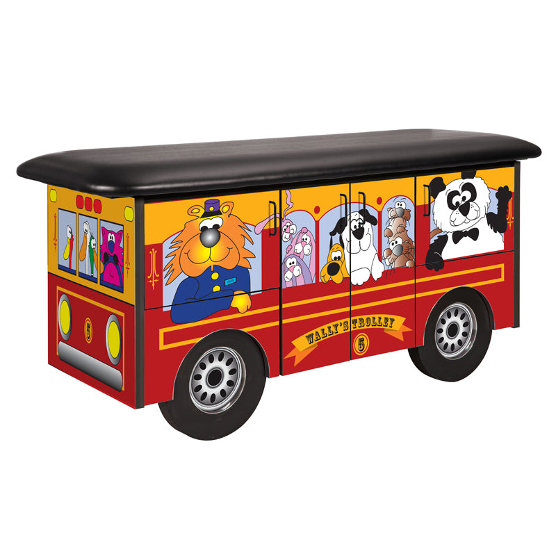 Clinton 7080 Wally’s Trolley | QuinceMedical.com