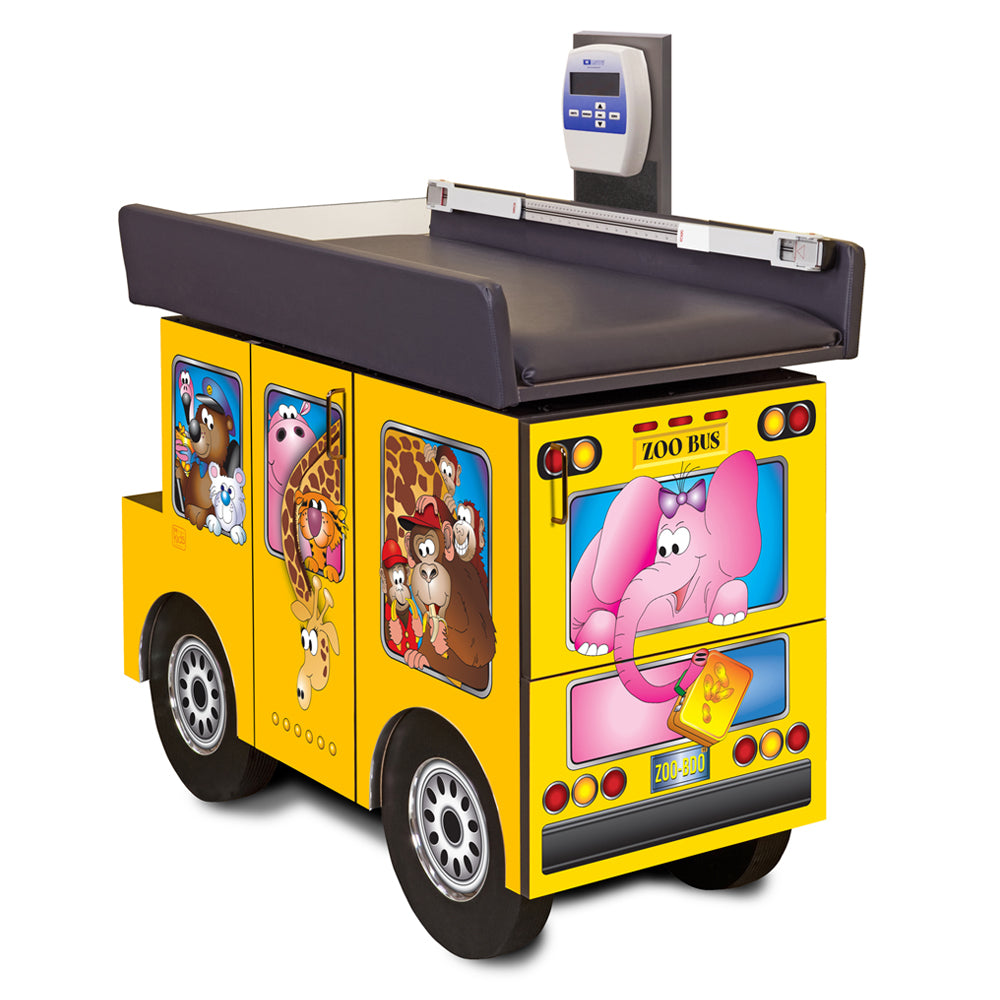Clinton 7822 Scale Table/Zoo Bus with Jungle Friends | QuinceMedical.com