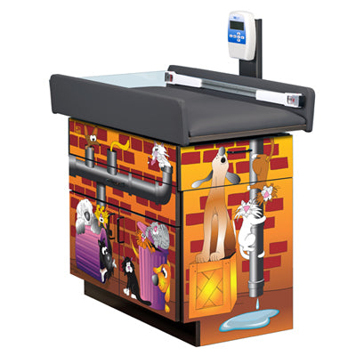 Clinton 7837 Alley Cats and Dogs Scale Table | QuinceMedical.com