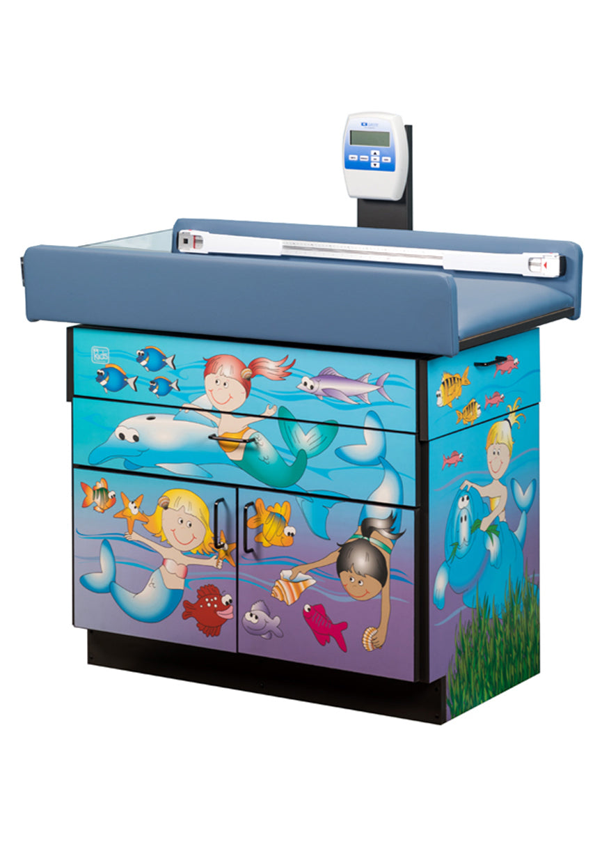 Clinton 7854 Merry Mermaids Scale Table | QuinceMedical.com