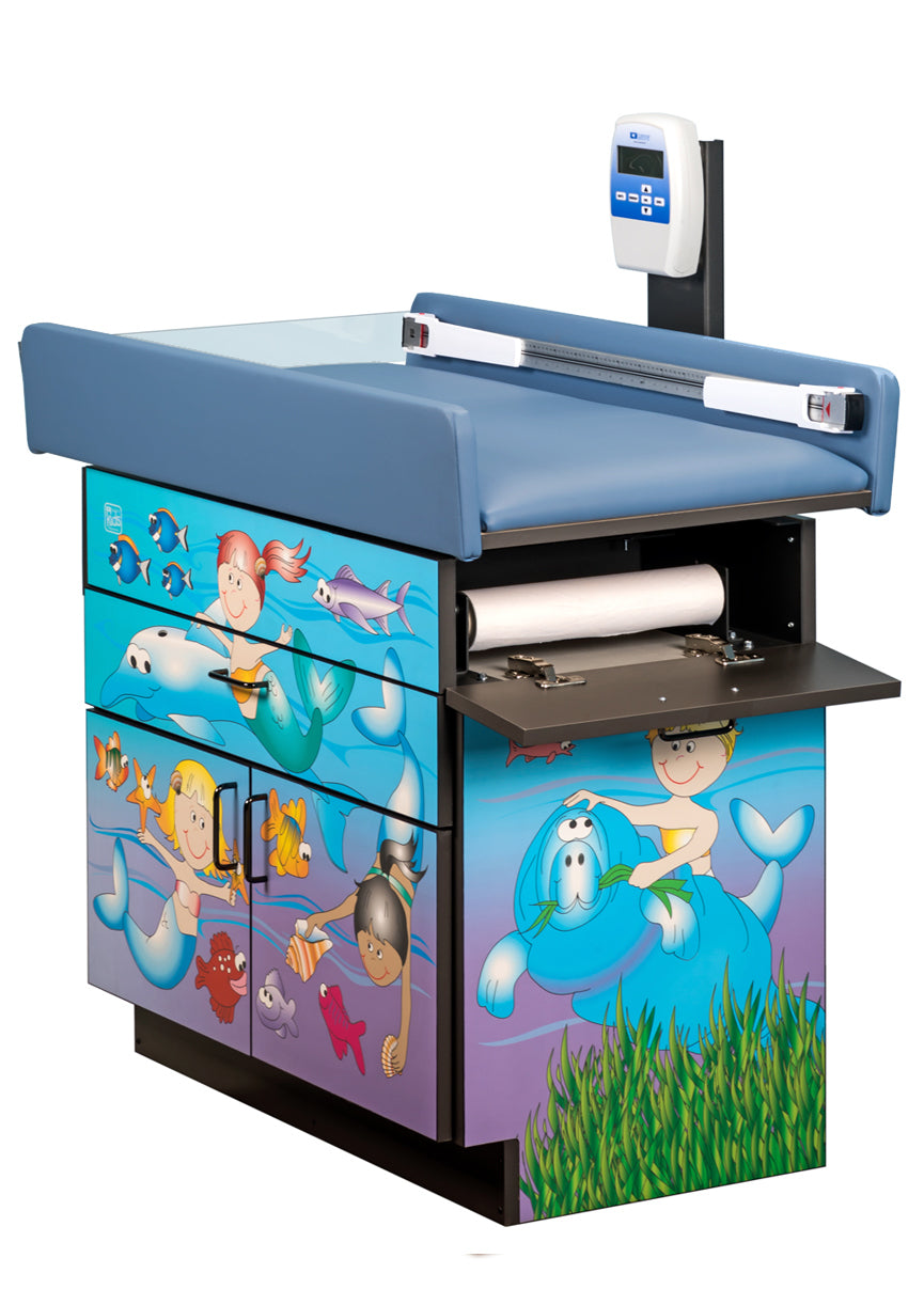 Clinton 7854 Merry Mermaids Scale Table | QuinceMedical.com