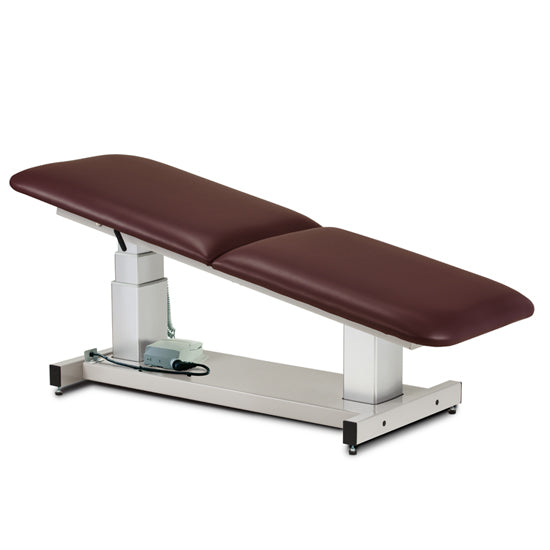 Clinton 80062 General Ultrasound Table with Adjustable Backrest | QuinceMedical.com