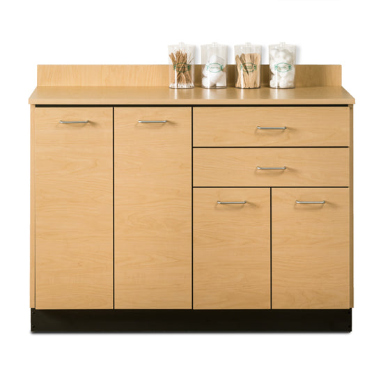 Clinton 8048 Base Cabinet with 4 Doors and 2 Drawers | QuinceMedical.com