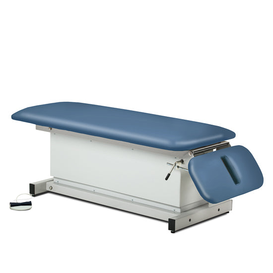 Clinton 81220 Power 500, Shrouded, Space Saver, Power Table with Drop Section | QuinceMedical.com