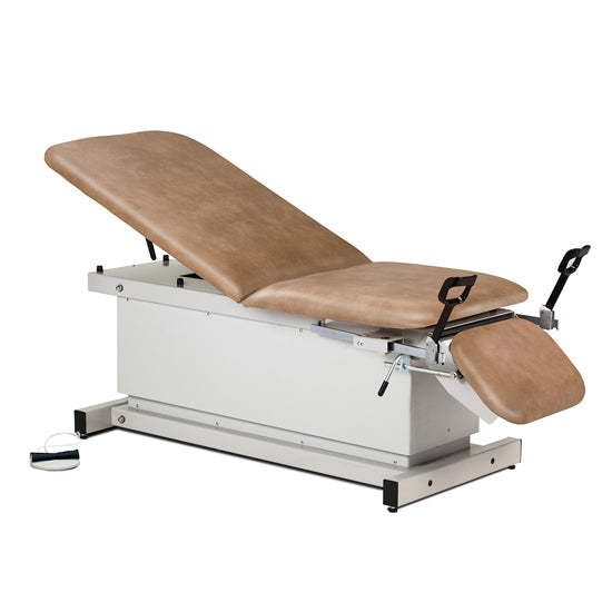 Shrouded, Power Table with Stirrups, Adjustable Backrest and Footrest