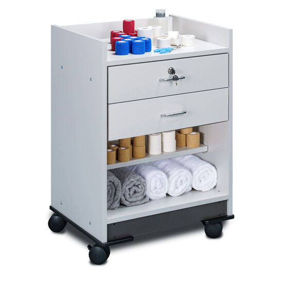 Clinton 81702 SportCartz™ Mobile Cabinet with 2 Drawers and Shelf