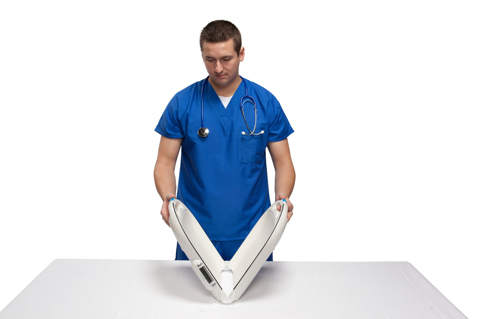 Health o meter 8320KL Digital Portable Pediatric Tray Scale | QuinceMedical.com