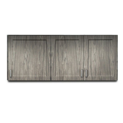 Clinton 8360 Fashion Finish 60" Wall Cabinet with 3 Doors | QuinceMedical.com