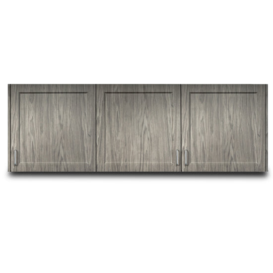 Clinton 8372 Fashion Finish 72" Wall Cabinet with 3 Doors | QuinceMedical.com