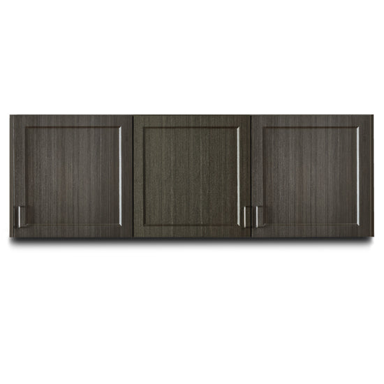 Clinton 8372 Fashion Finish 72" Wall Cabinet with 3 Doors | QuinceMedical.com