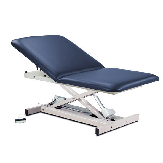 Clinton 84200 Power 600, Extra Wide, Open Base, Power Table with Adjustable Backrest