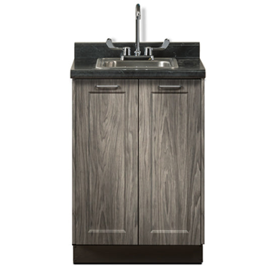 Clinton 8624 Fashion Finish 24" Base Cabinet with 2 Doors | QuinceMedical.com