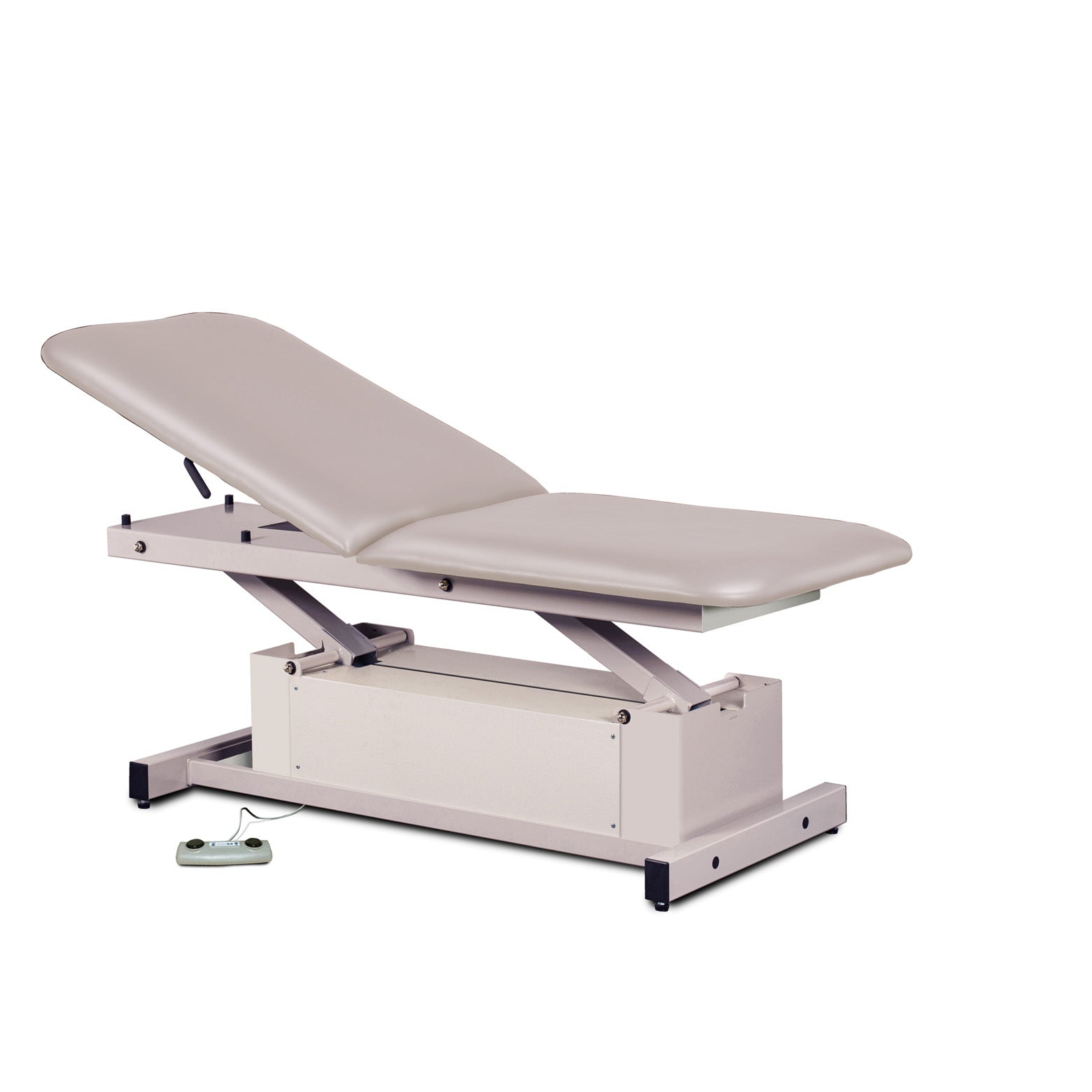 Clinton 87200 Power-Glide, Hi-Lo, Treatment Table with Adjustable Backrest