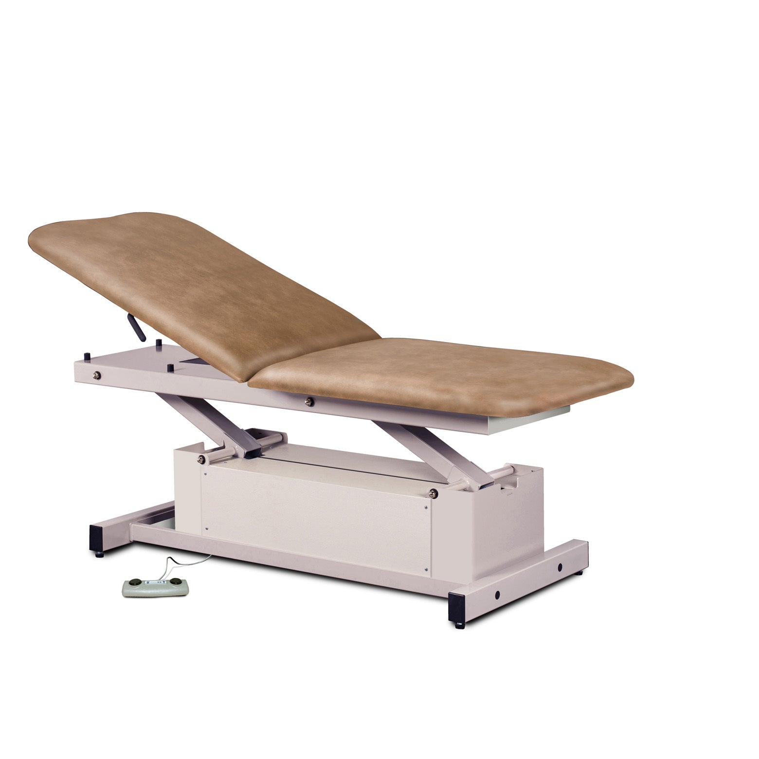 Clinton 87200 Power-Glide, Hi-Lo, Treatment Table with Adjustable Backrest