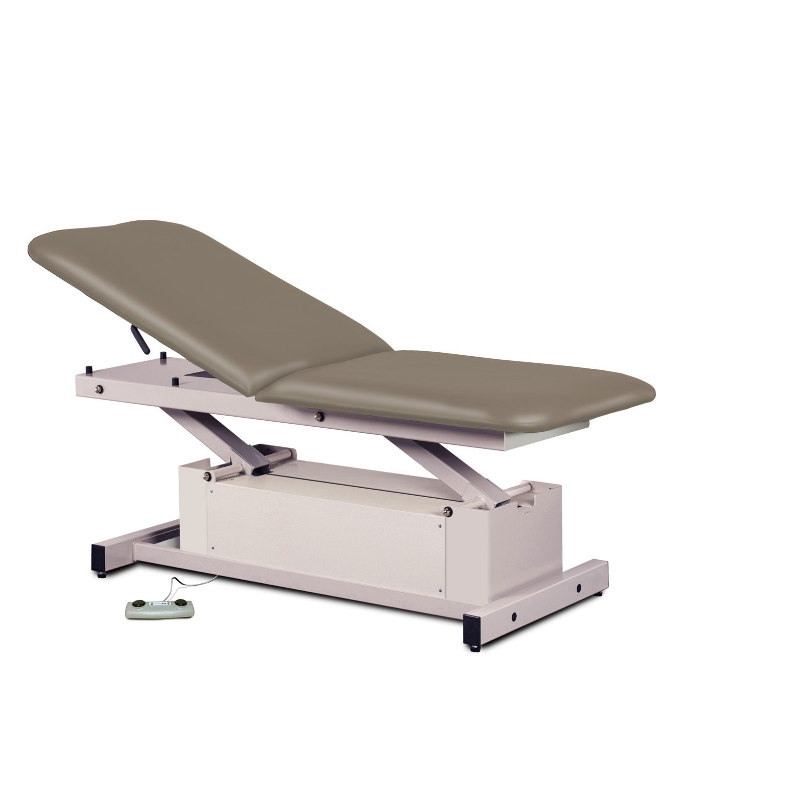 Clinton 87200 Power-Glide, Hi-Lo, Treatment Table with Adjustable Backrest