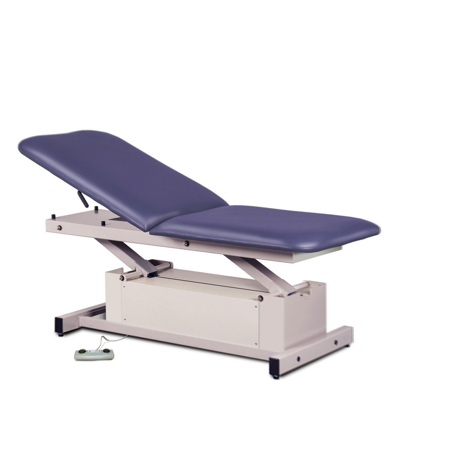 Clinton 87200 Power-Glide, Hi-Lo, Treatment Table with Adjustable Backrest