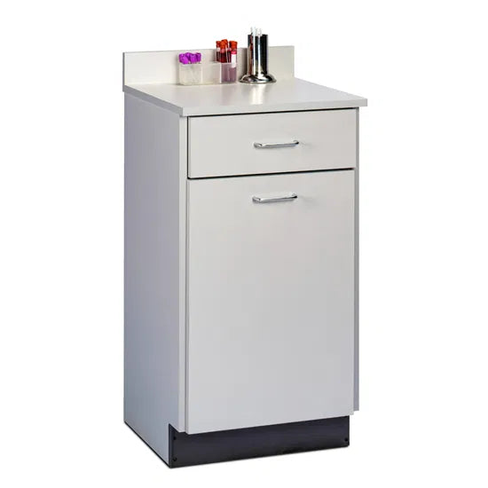 Clinton 8811 18" Treatment Cabinet with 1 Drawer and 1 Door