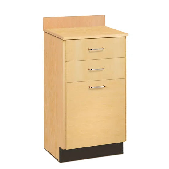Clinton 8812 18" Treatment Cabinet with 2 Drawers and 1 Door