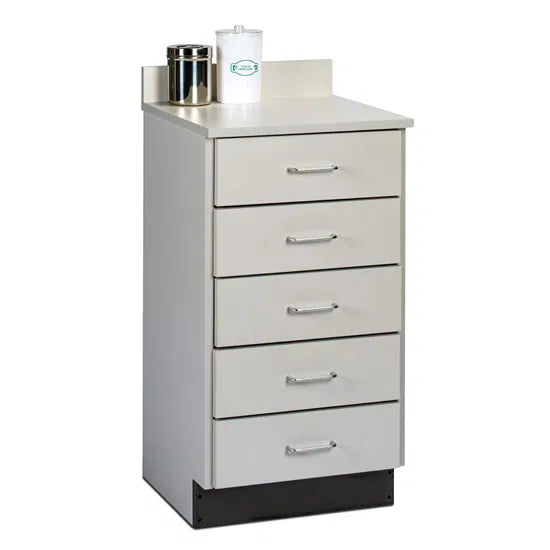 Clinton 8815 18" Treatment Cabinet with 5 Drawers